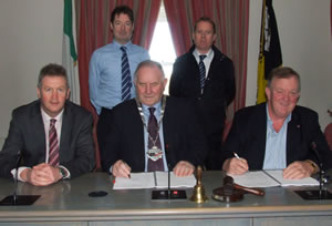 N77 Ballyragget Pavement Improvement Scheme Contract Signing